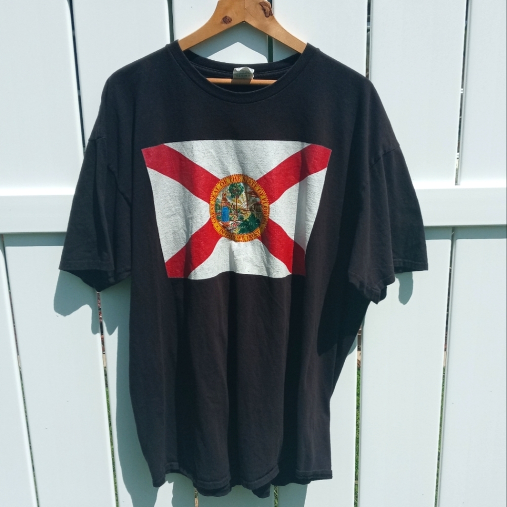 🐊Florida🐊 State Flag Destination T-Shirt 🌸